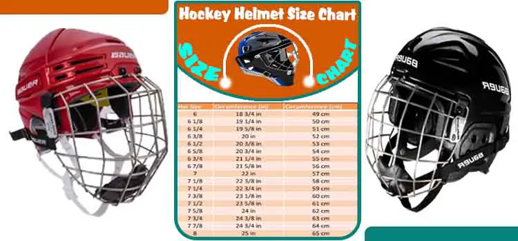 Hockey Helmet Size Chart