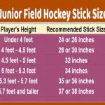 Junior Hockey Stick Size Guide