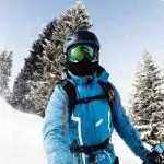 Ski Helmet with Visor vs Goggles